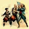 Key events in the american revolution small square