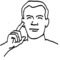 Deaf sign language small square