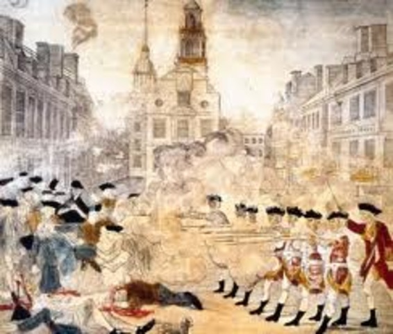 Boston massacre date