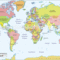 World map small square