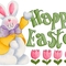 Happy easter small square