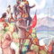 Jacques cartier claims canada for france illustration from newnes pictorial book of knowledge small square