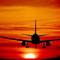 Aeroplane%20in%20sunset small square